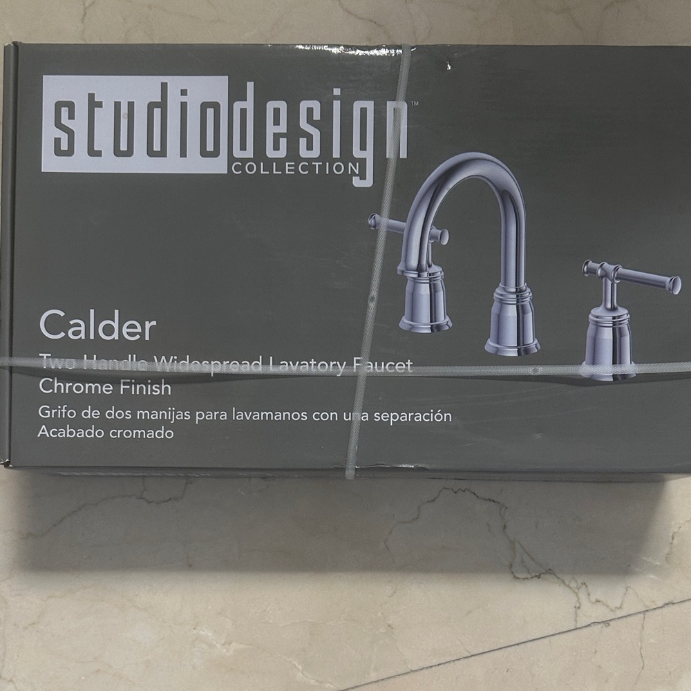 Chrome Two Handle Lavatory Faucet